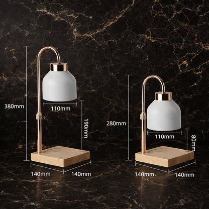 luxury candle warmer lamp - flameless & dimmable